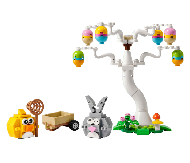 LEGO ICONIC 40808 Poszukiwanie pisanek z zajączkiem i kurczaczkie - 1473437 - zdjęcie 3